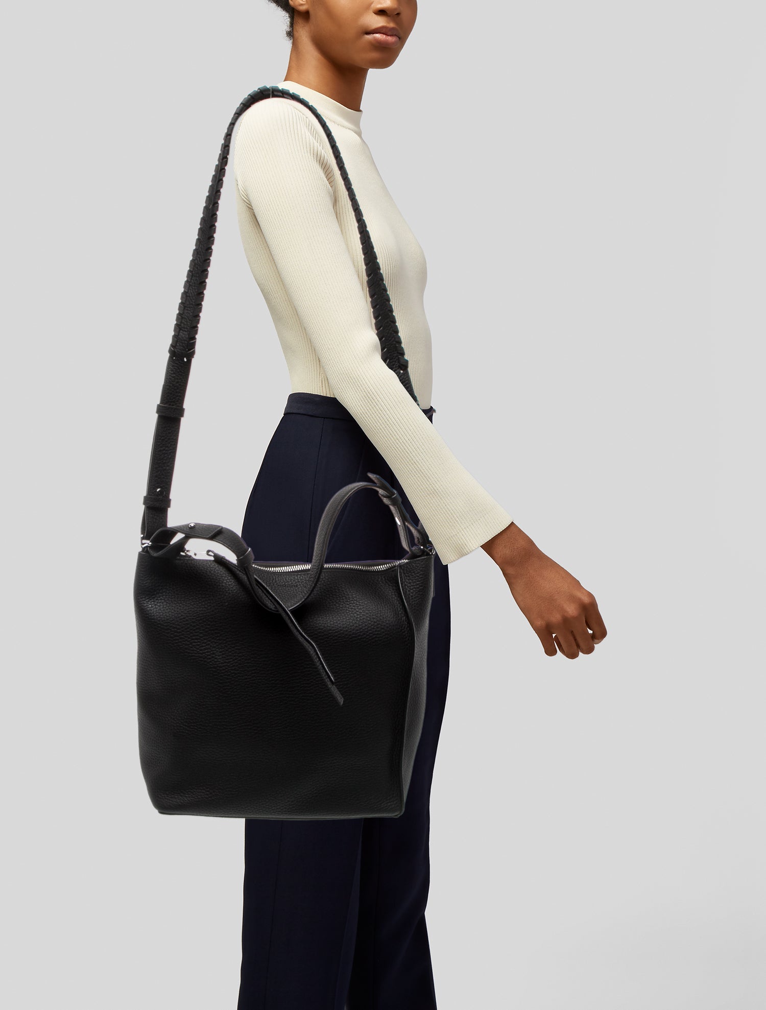 AllSaints Leather Shoulder Bag