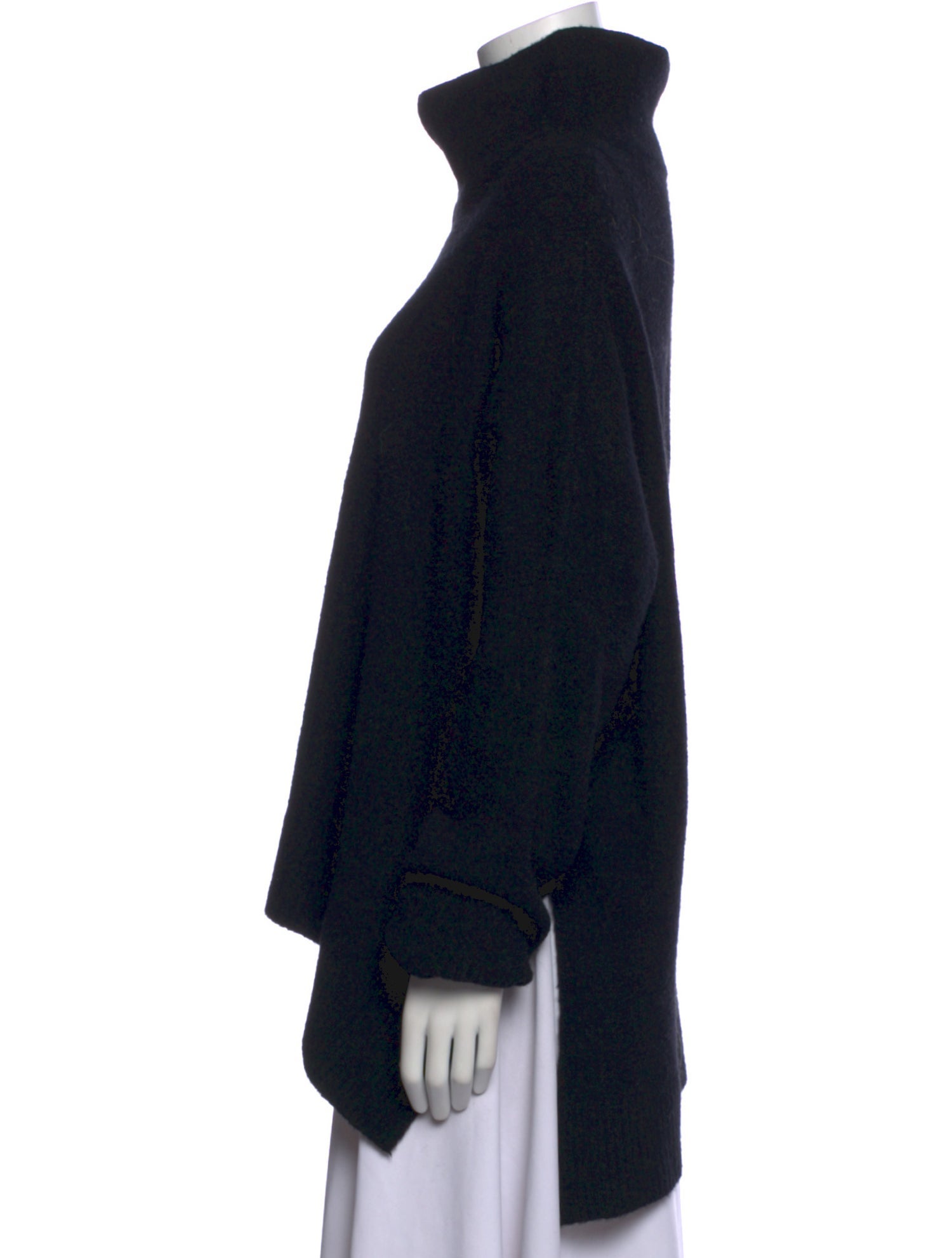 AllSaints Wool Mock Neck Sweater