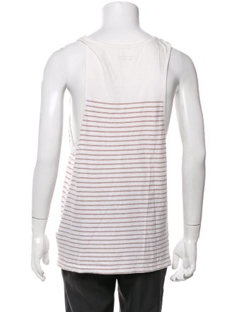 AllSaints Striped Scoop Neck T-Shirt
