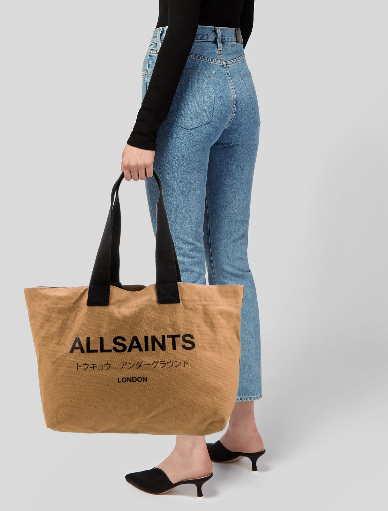 AllSaints Canvas Tote
