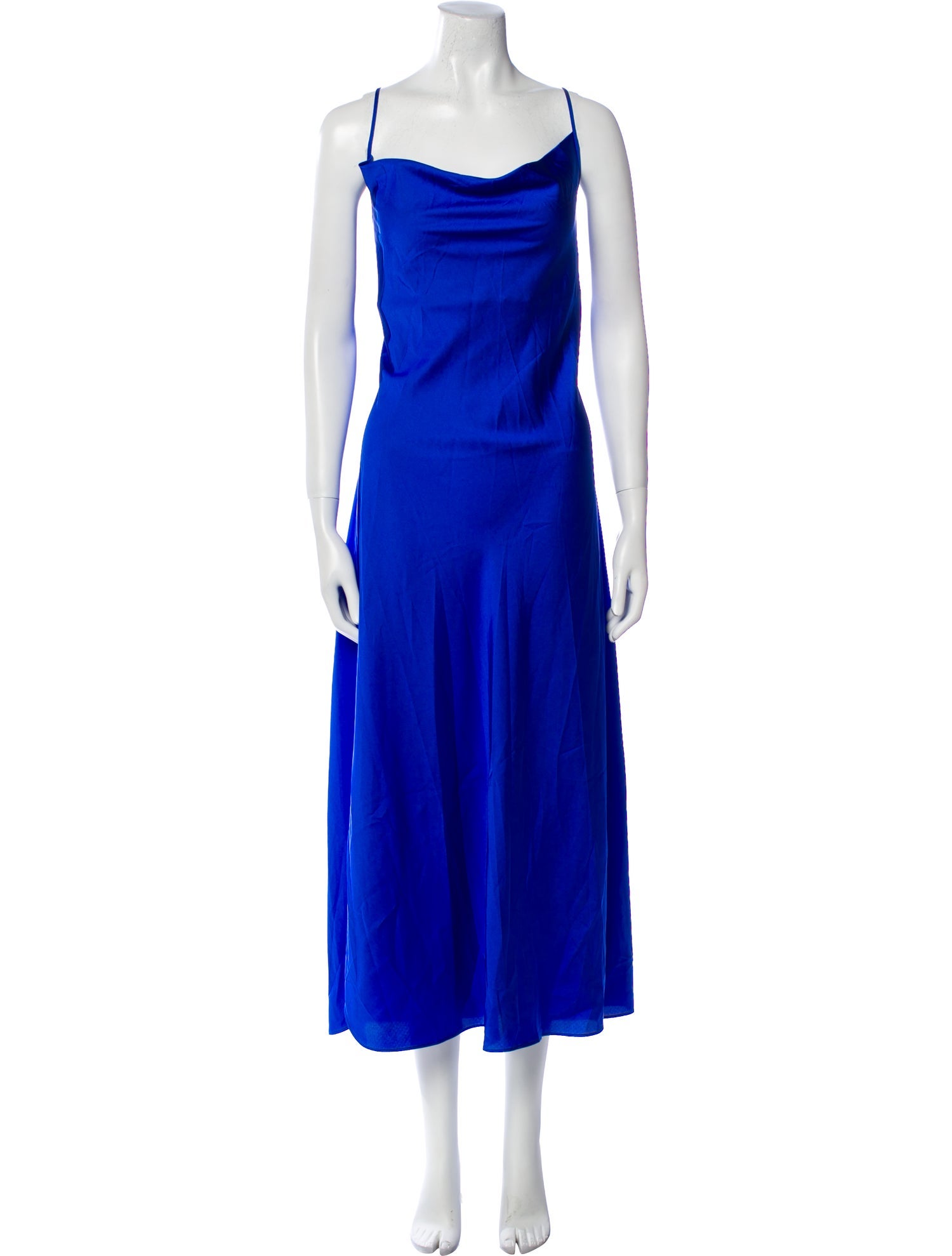 AllSaints Cowl Neck Long Dress