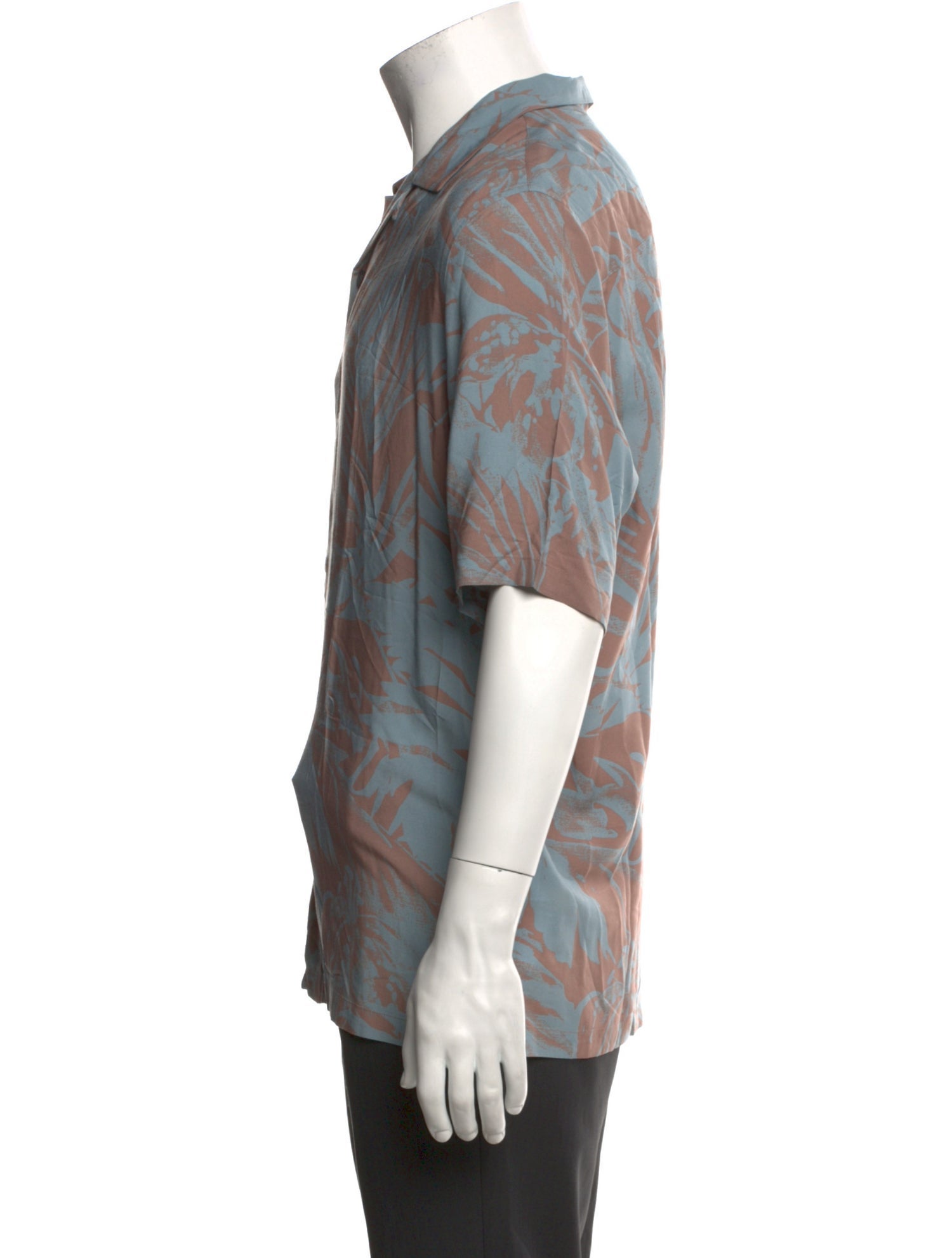 AllSaints Printed Short Sleeve Shirt