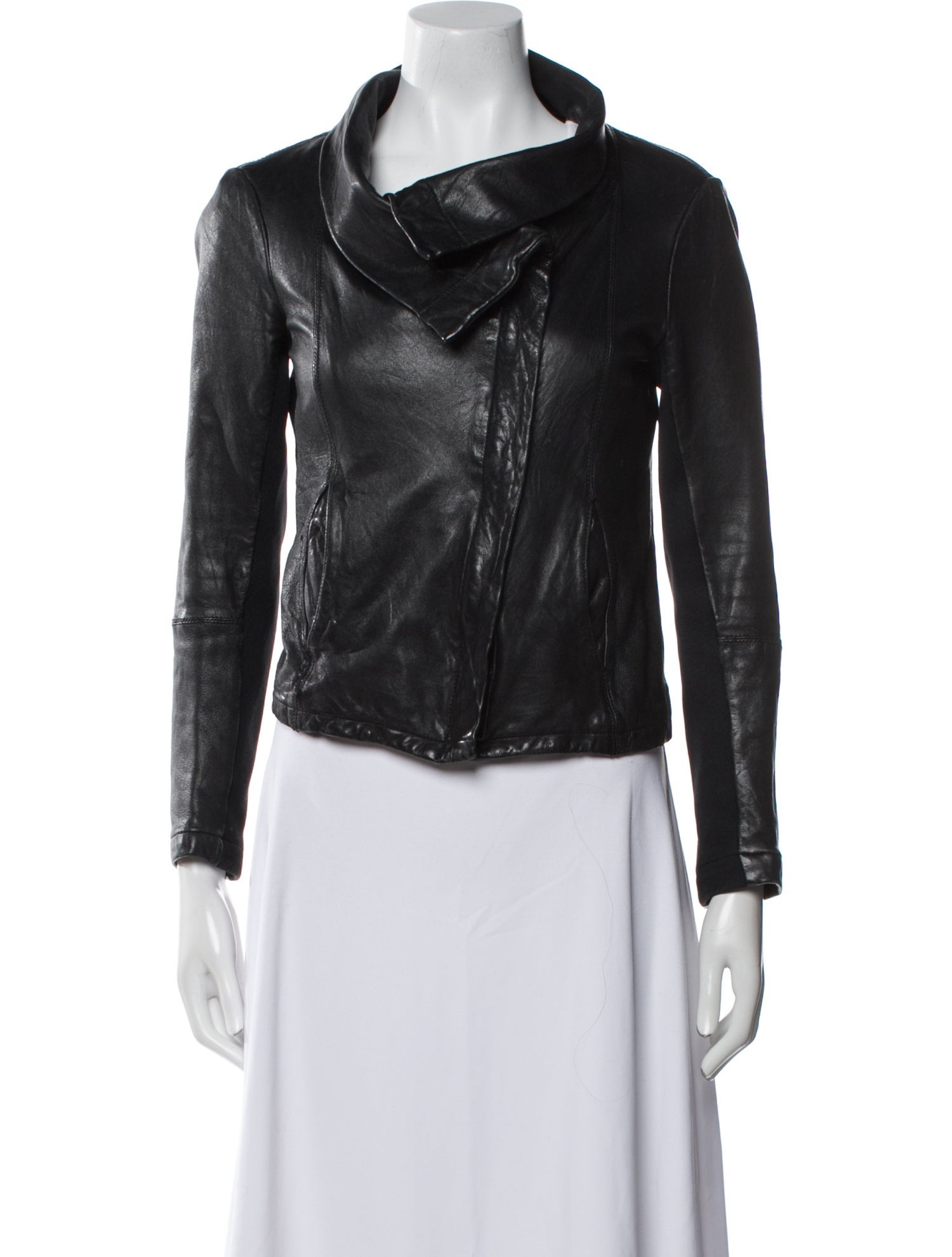 AllSaints Leather Biker Jacket