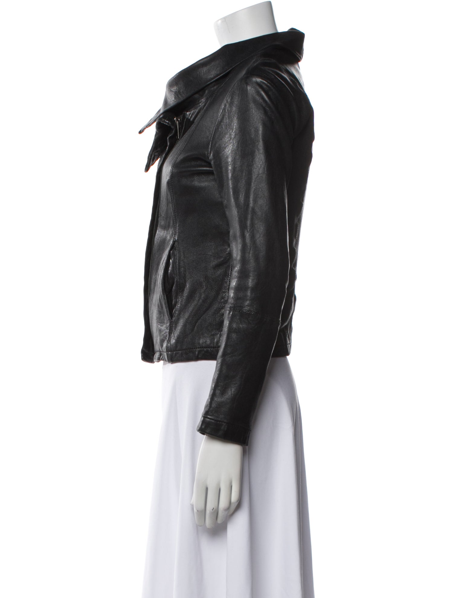 AllSaints Leather Biker Jacket