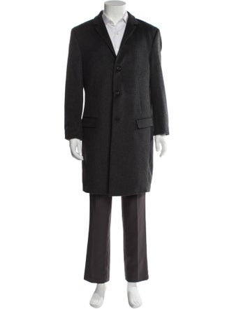 AllSaints Wool Overcoat
