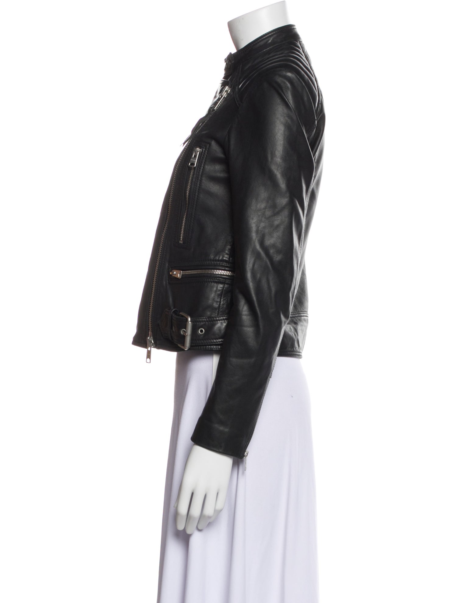 AllSaints Leather Biker Jacket