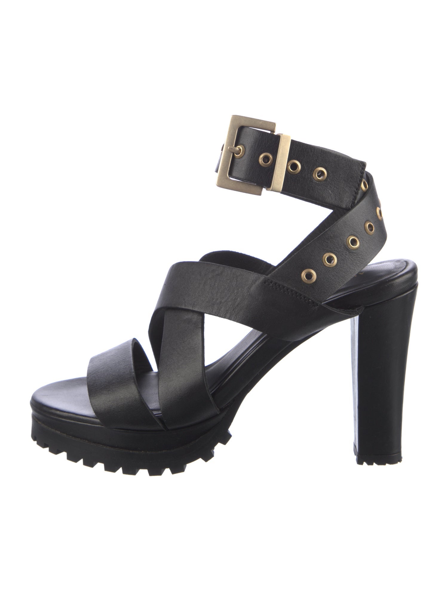 AllSaints Leather Gladiator Sandals