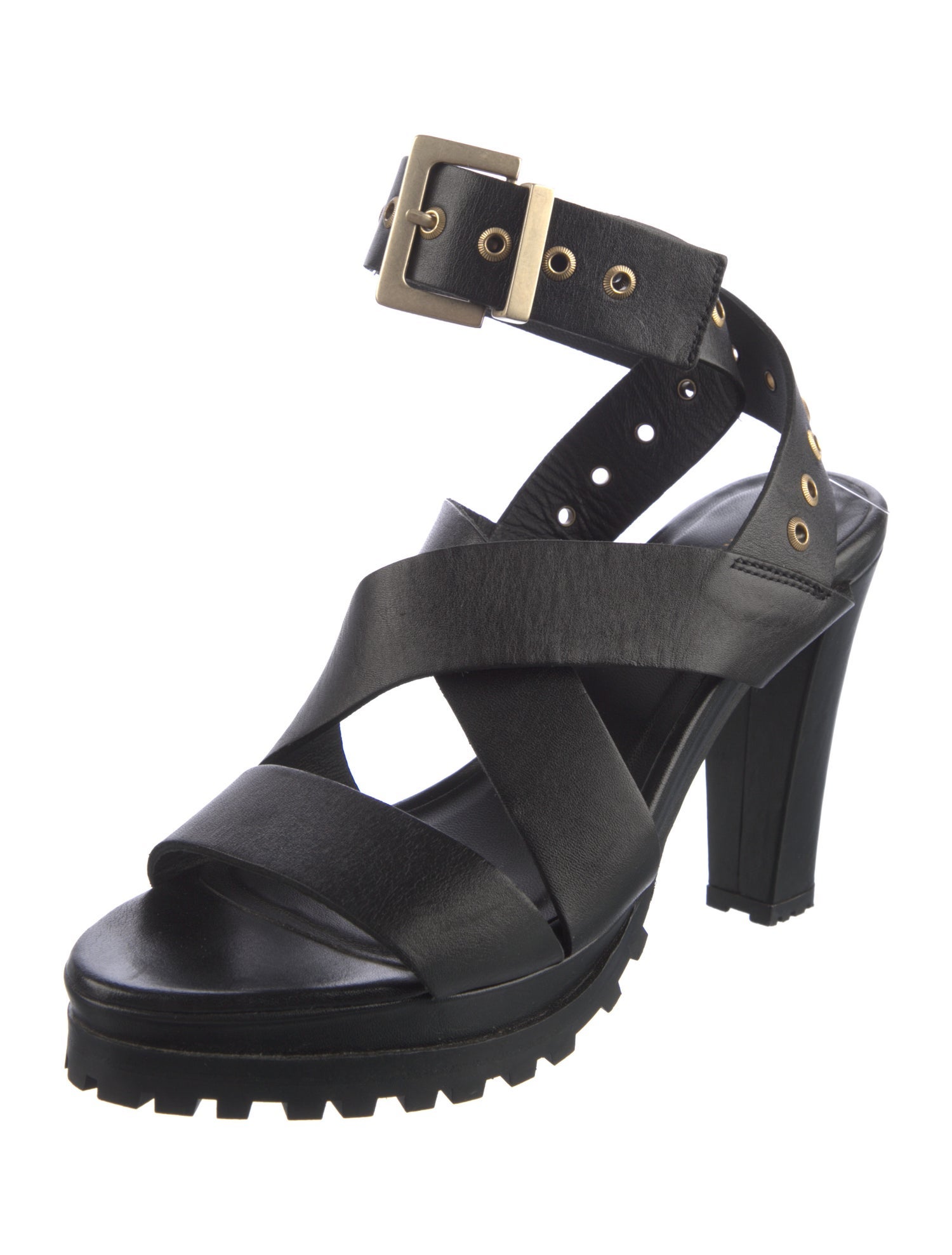AllSaints Leather Gladiator Sandals