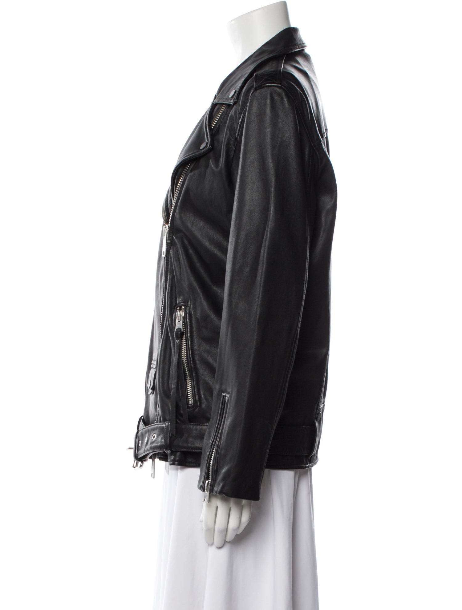 AllSaints Leather Biker Jacket