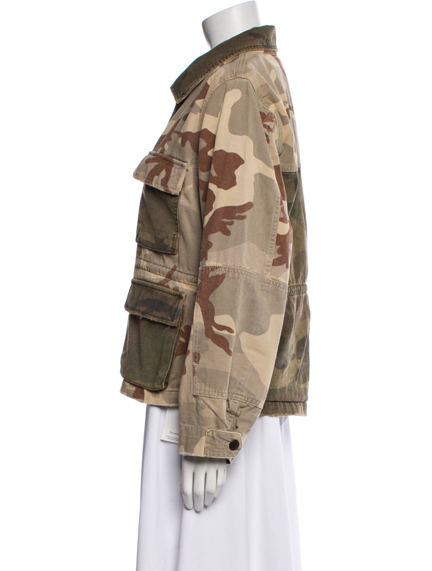 AllSaints Printed Utility Jacket