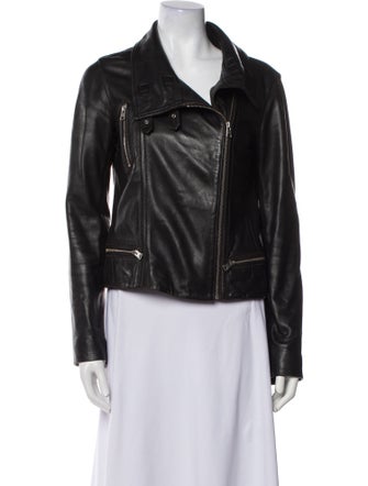 AllSaints Leather Biker Jacket