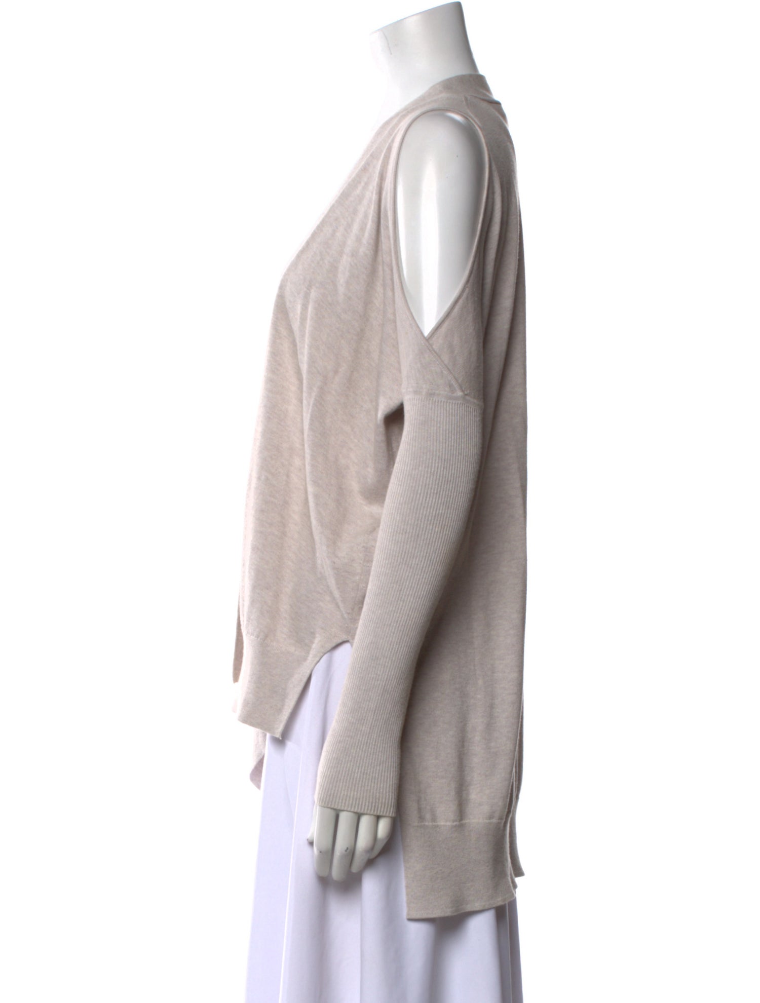 AllSaints Open Front Sweater