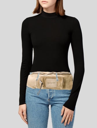 AllSaints Suede Belt Bag