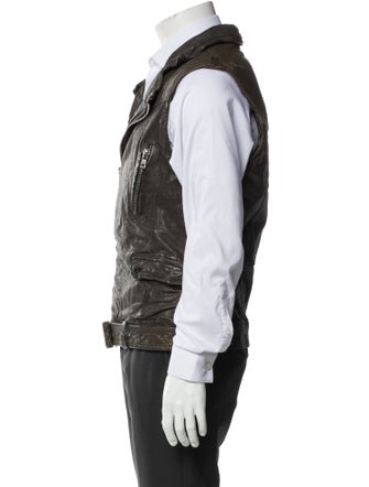 AllSaints Leather Vest