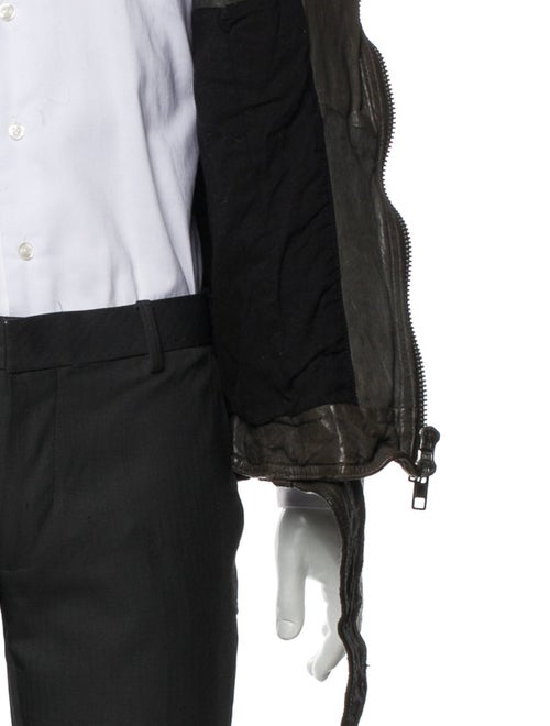 AllSaints Leather Vest