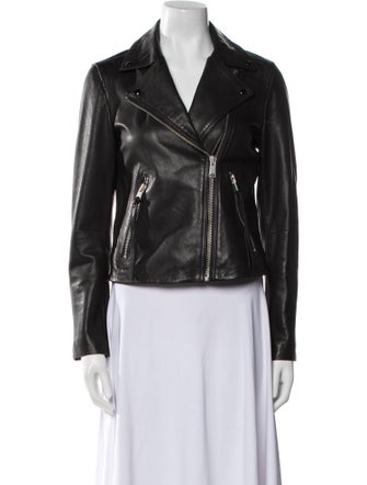 AllSaints Leather Biker Jacket