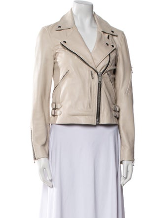 AllSaints Leather Biker Jacket