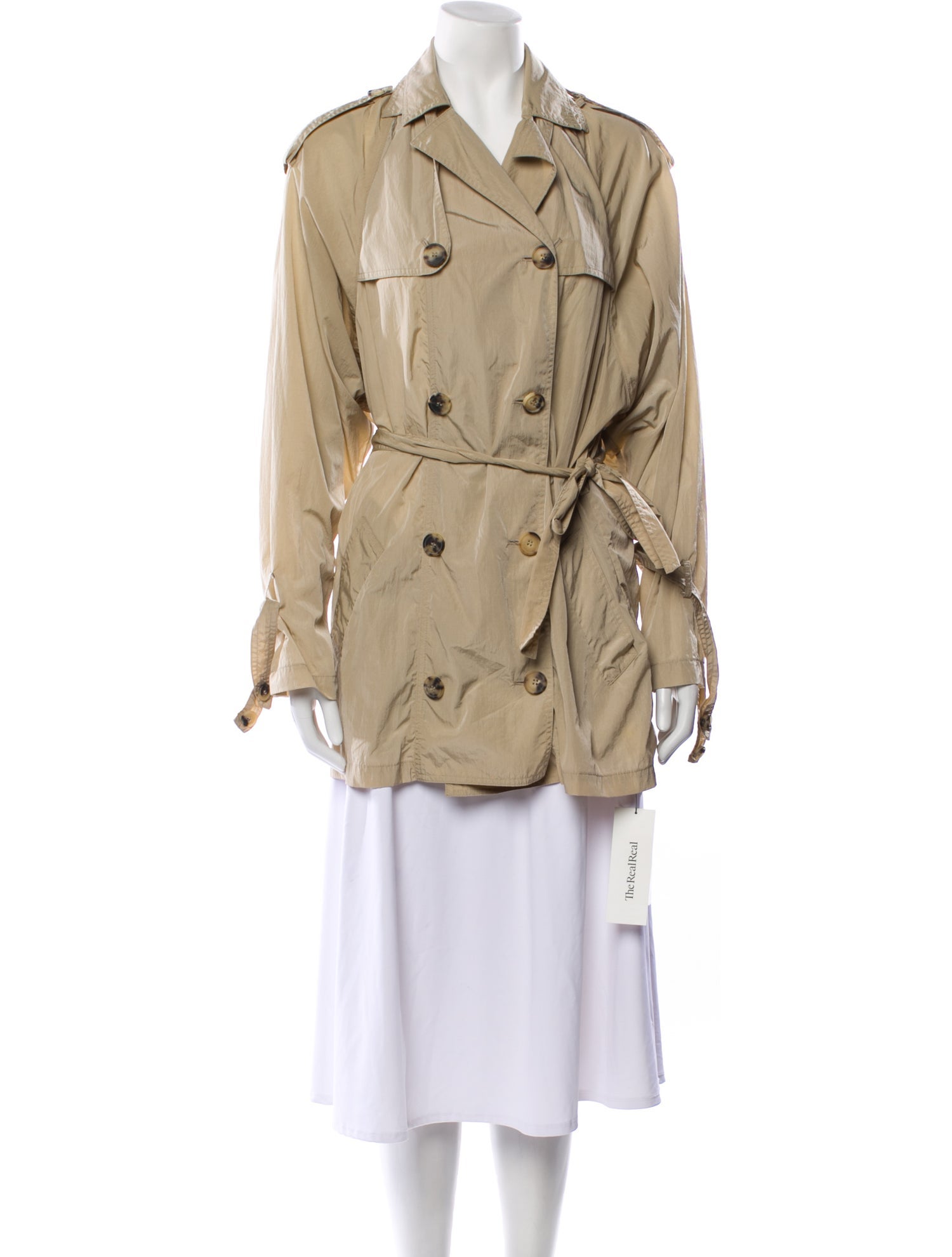 AllSaints Nylon Trench Coat