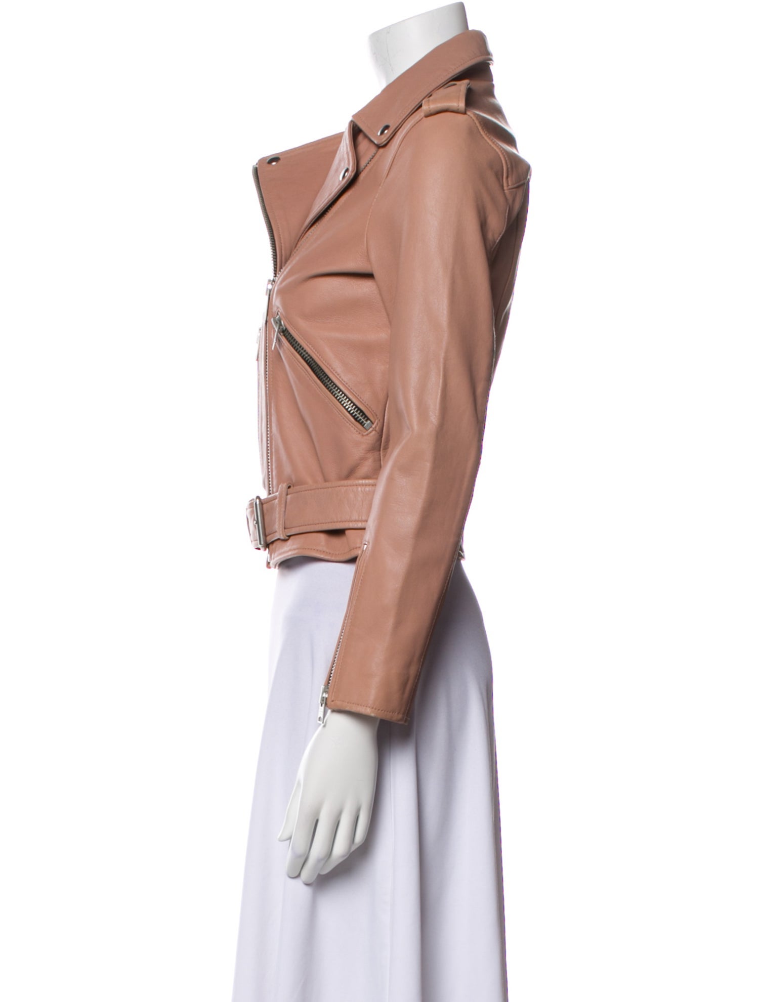 AllSaints Leather Biker Jacket w/ Tags