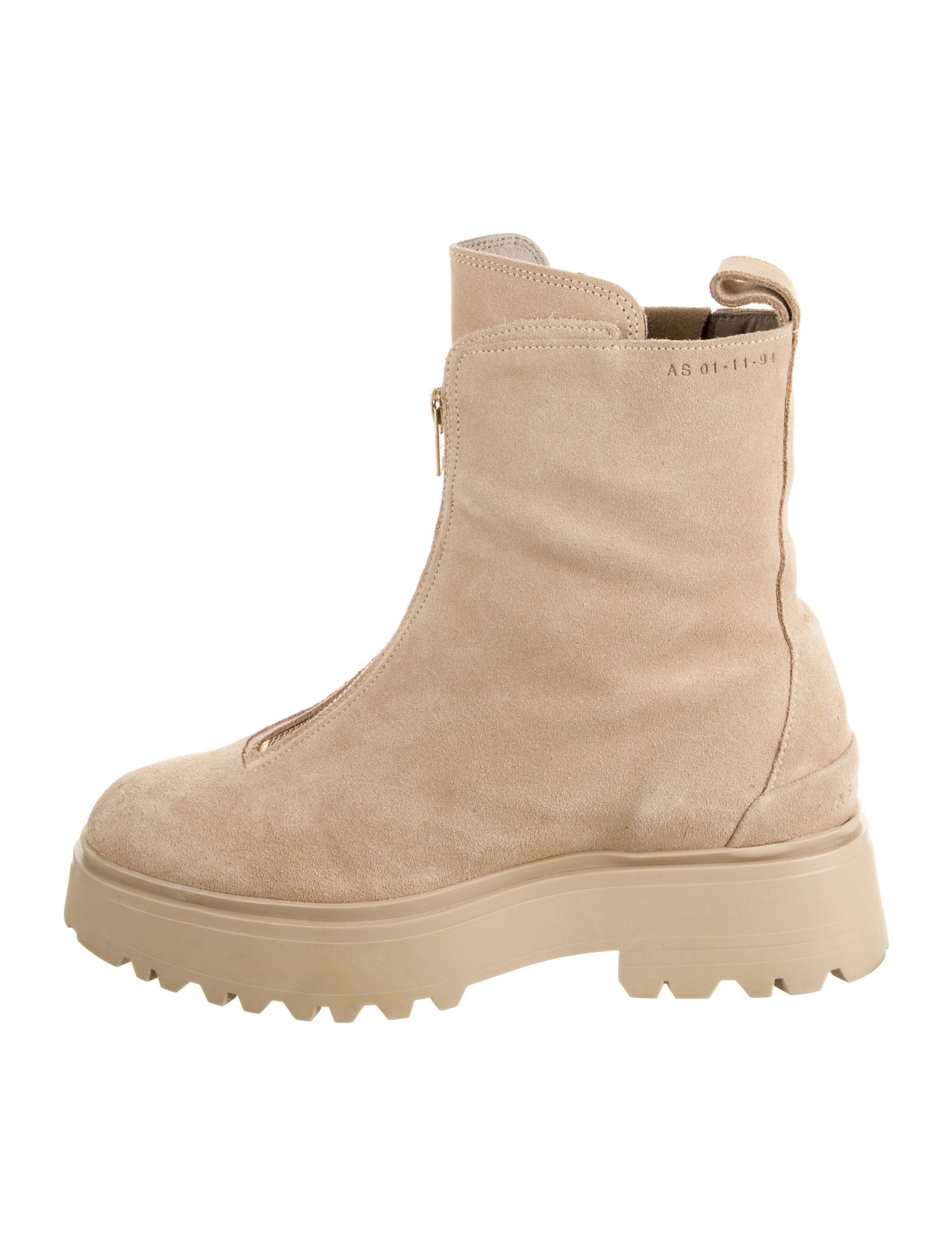 AllSaints Suede Combat Boots