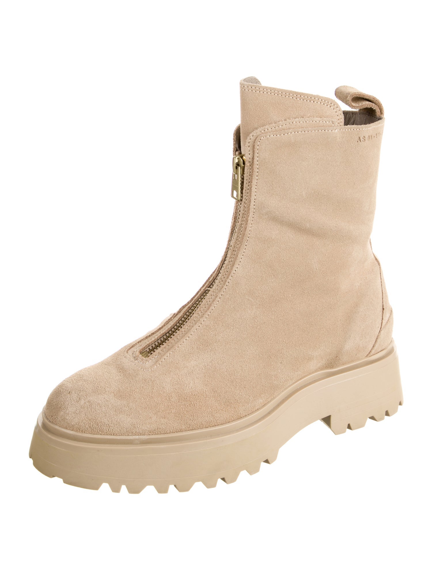 AllSaints Suede Combat Boots