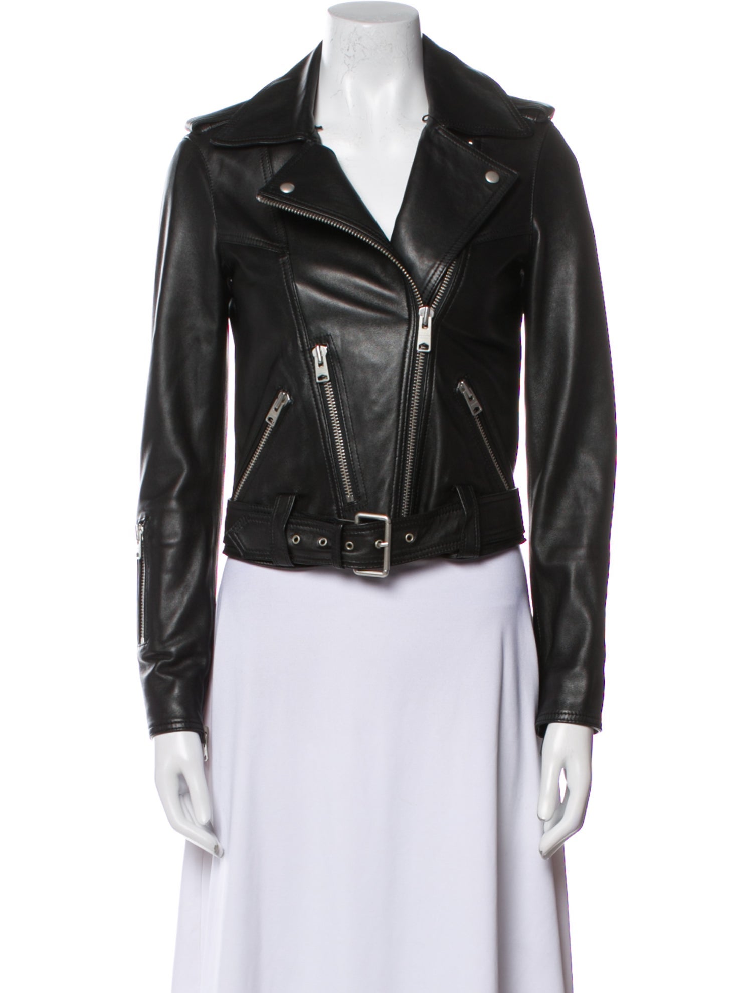 AllSaints Leather Biker Jacket