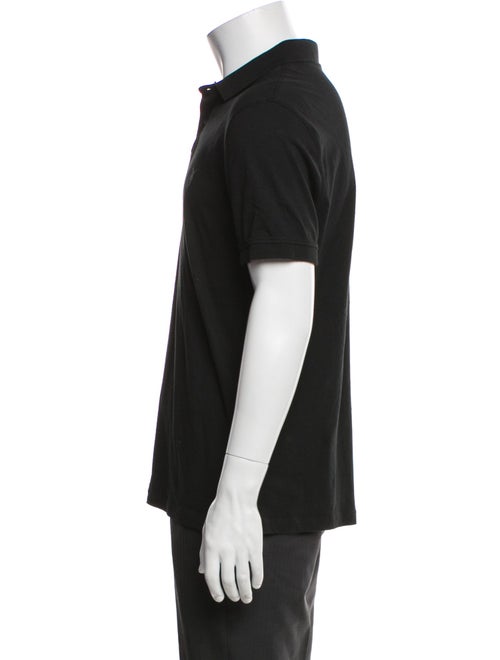 AllSaints Crew Neck Short Sleeve Polo Shirt