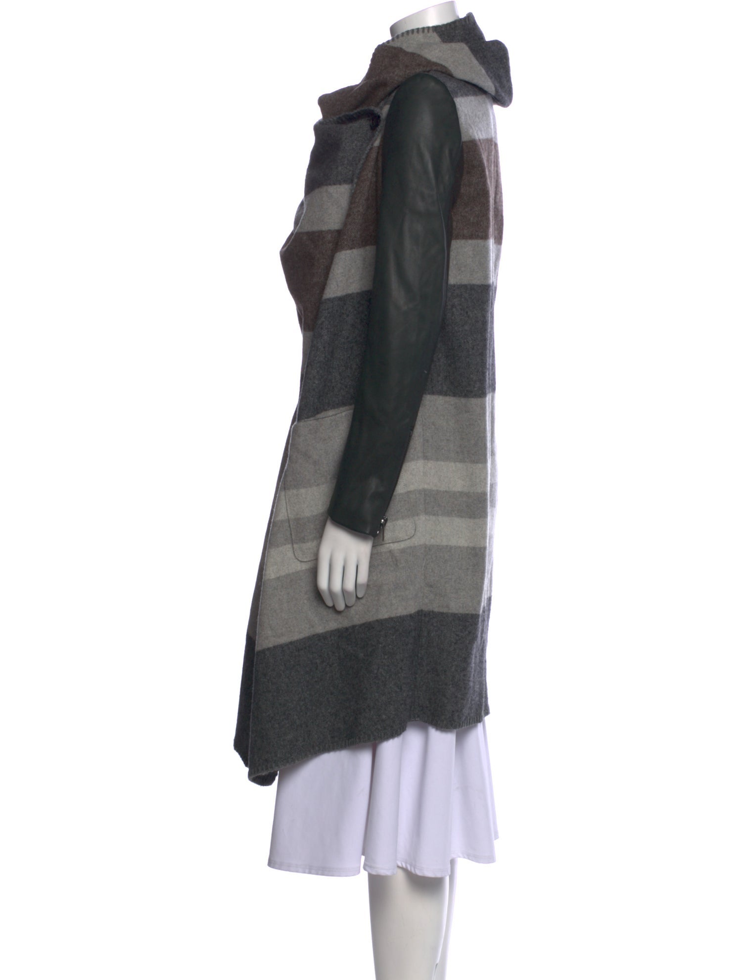 AllSaints Wool Striped Sweater