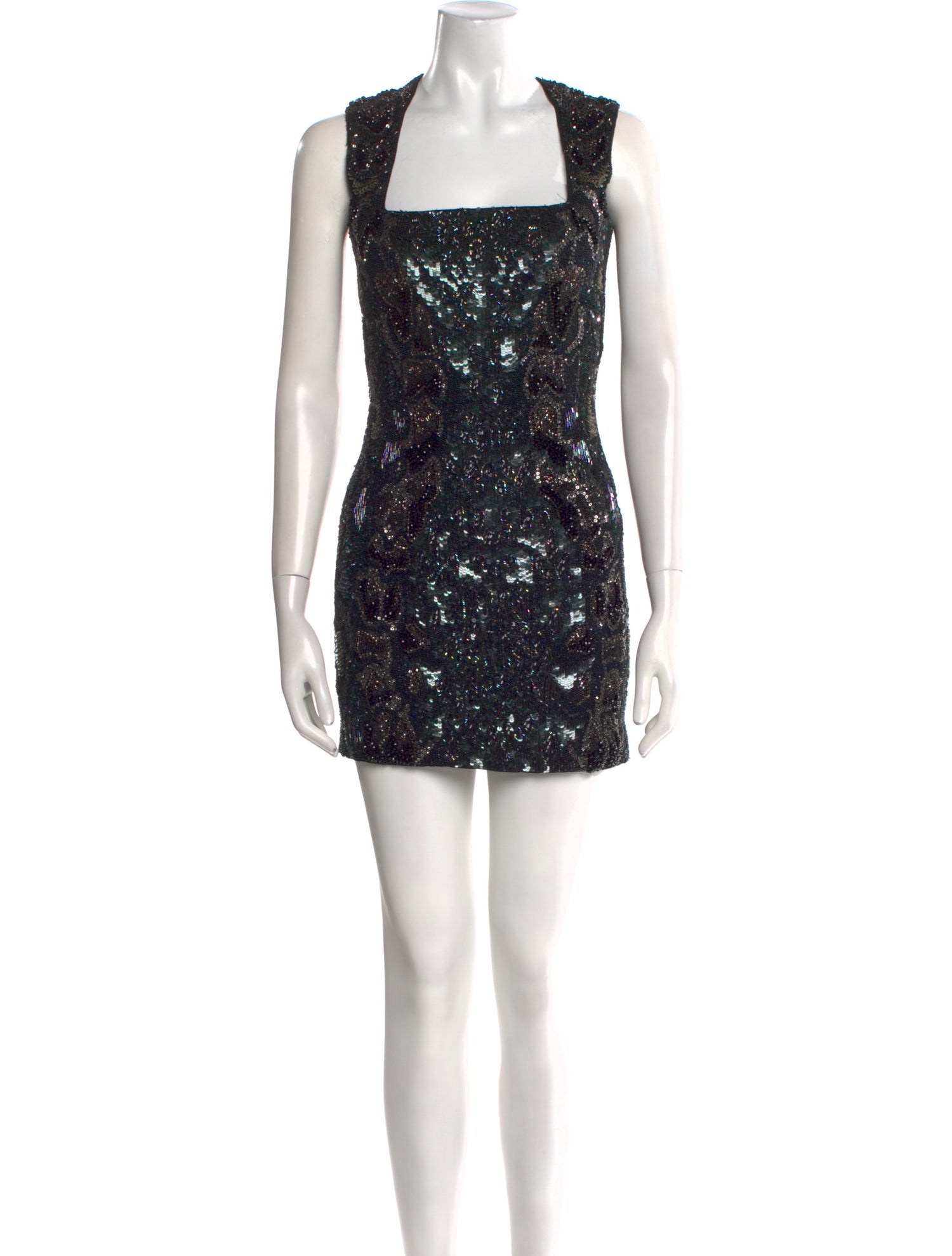 AllSaints Printed Mini Dress