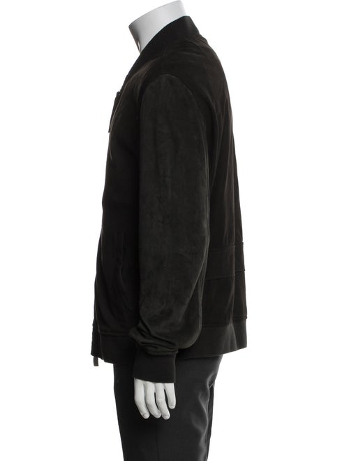 AllSaints Leather Bomber Jacket