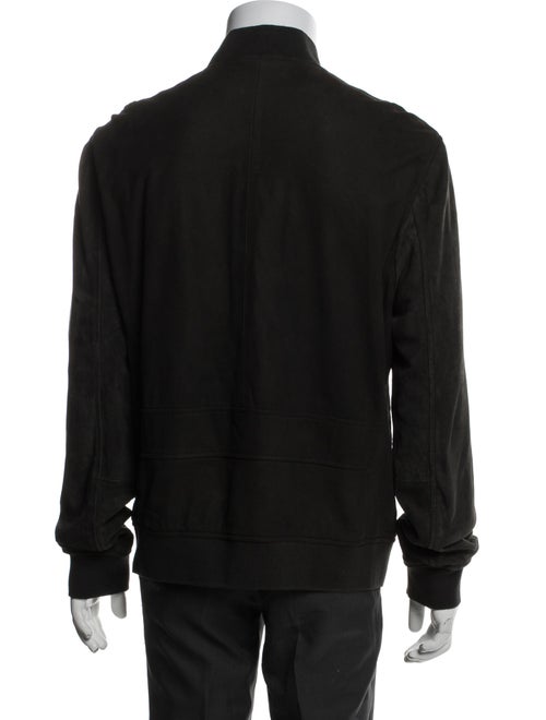 AllSaints Leather Bomber Jacket