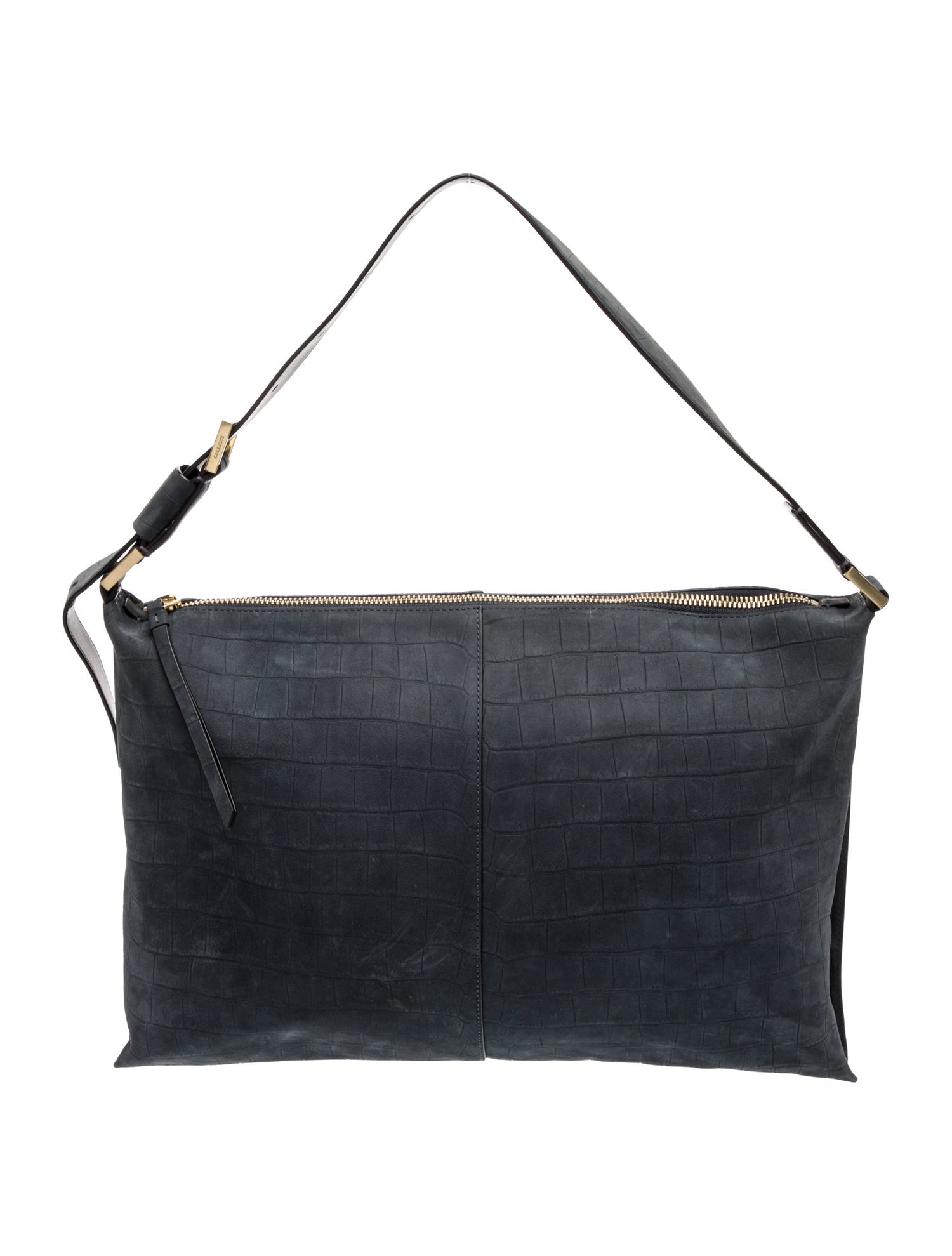 AllSaints Embossed Leather Shoulder Bag
