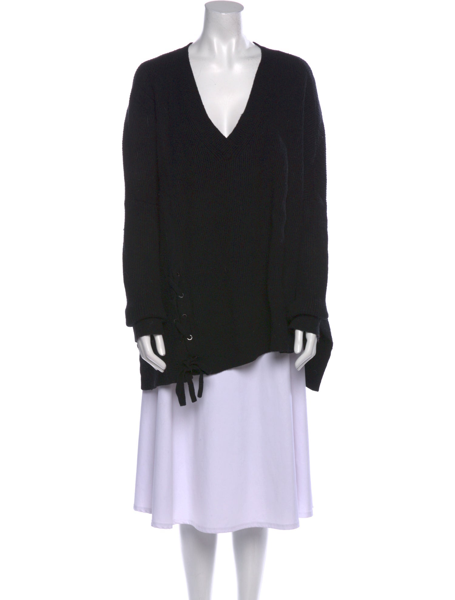 AllSaints Wool V-Neck Sweater