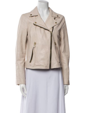 AllSaints Leather Biker Jacket