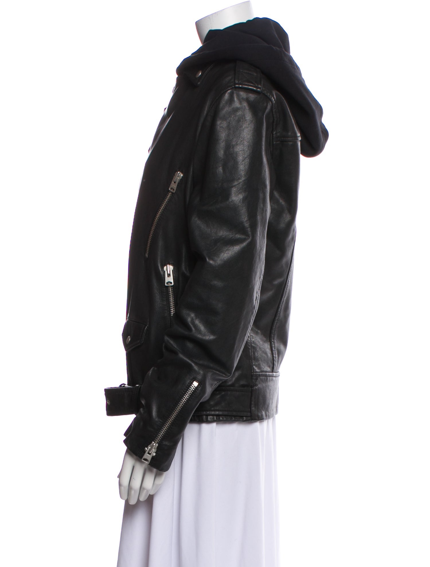 AllSaints Leather Biker Jacket