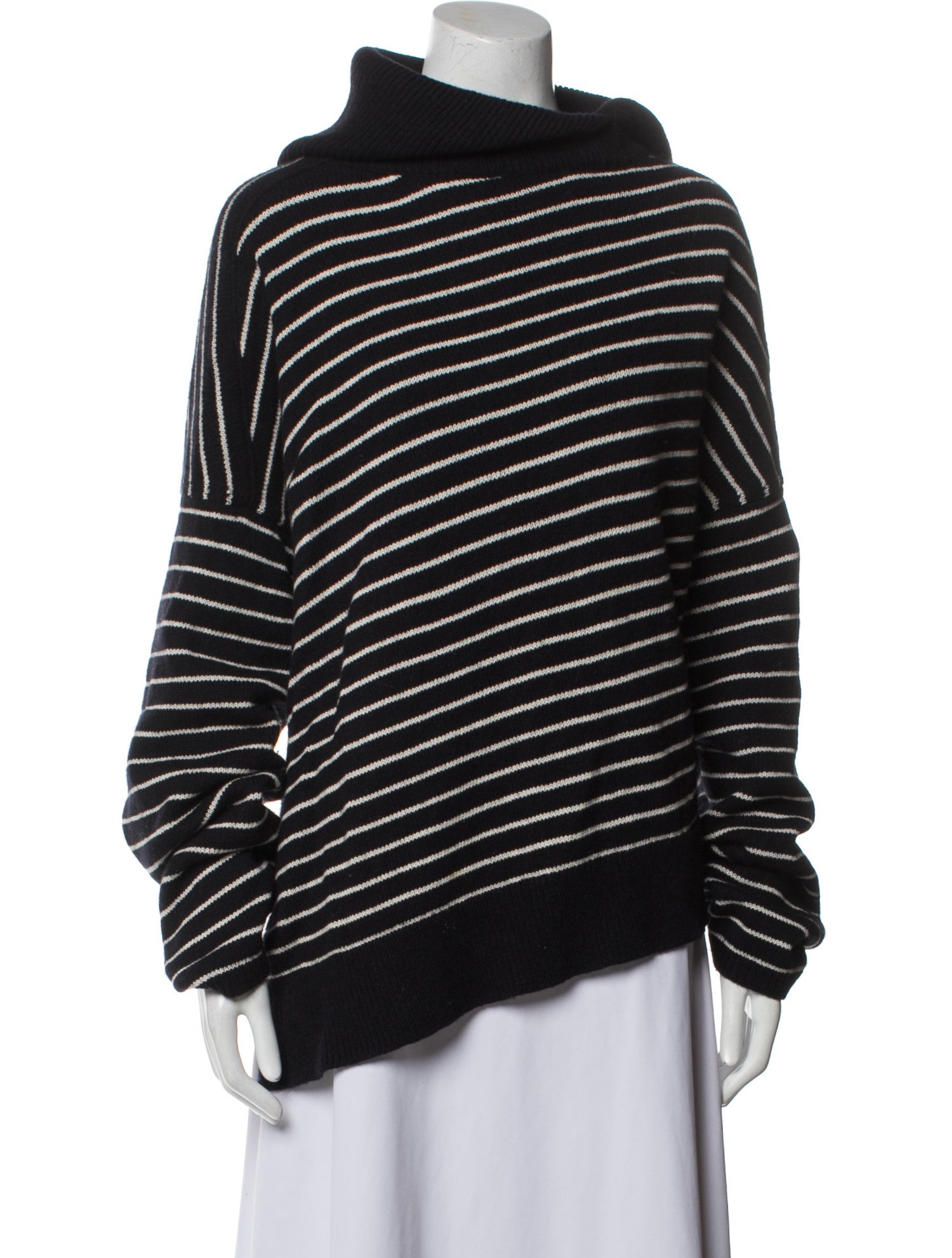 AllSaints Lambswool Striped Sweater