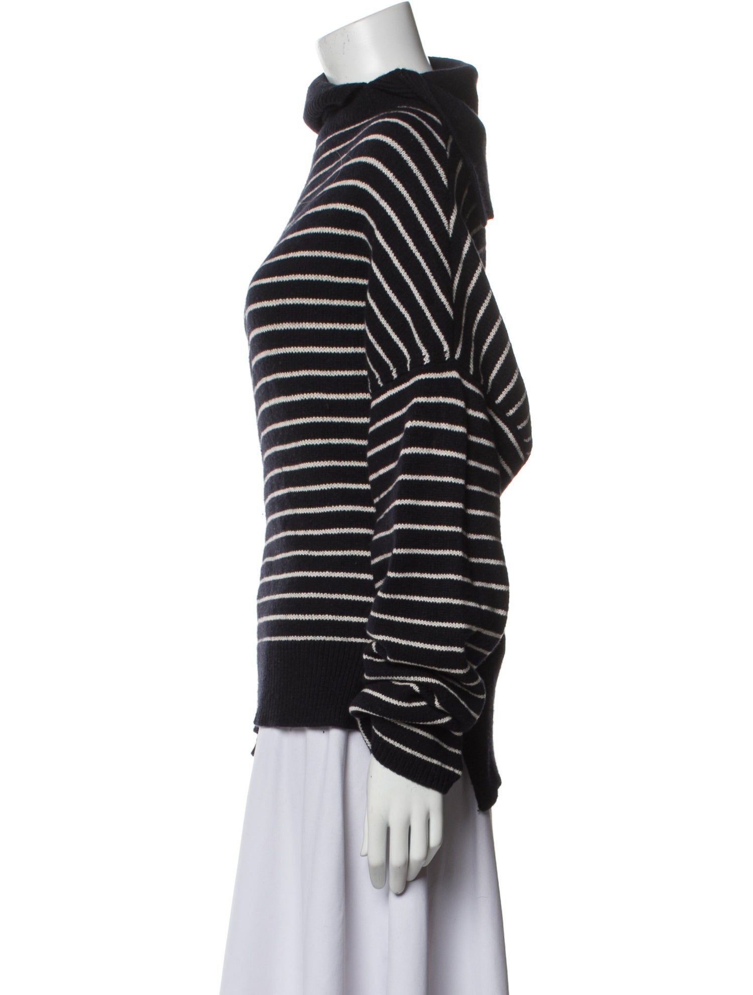 AllSaints Lambswool Striped Sweater