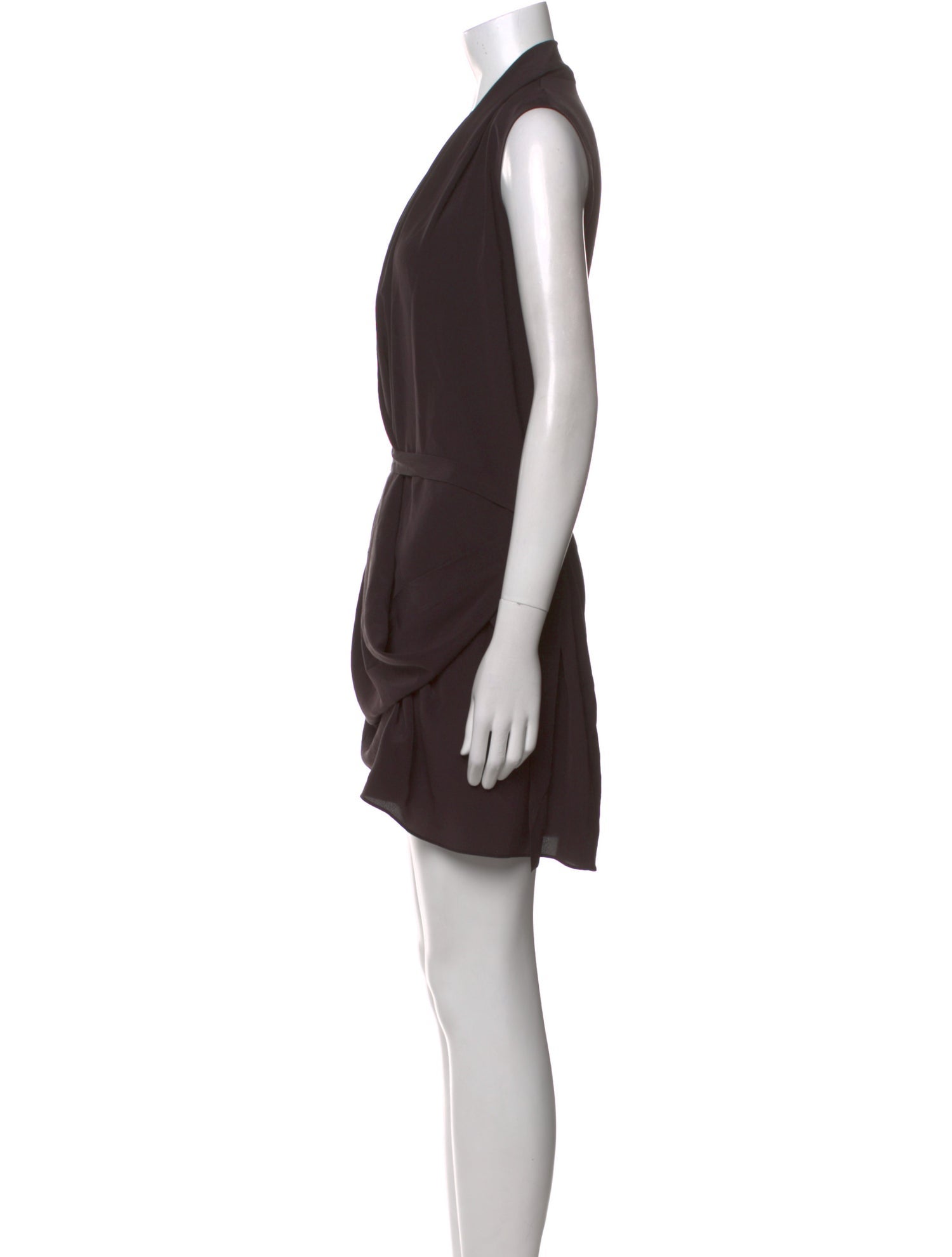 AllSaints Silk Knee-Length Dress