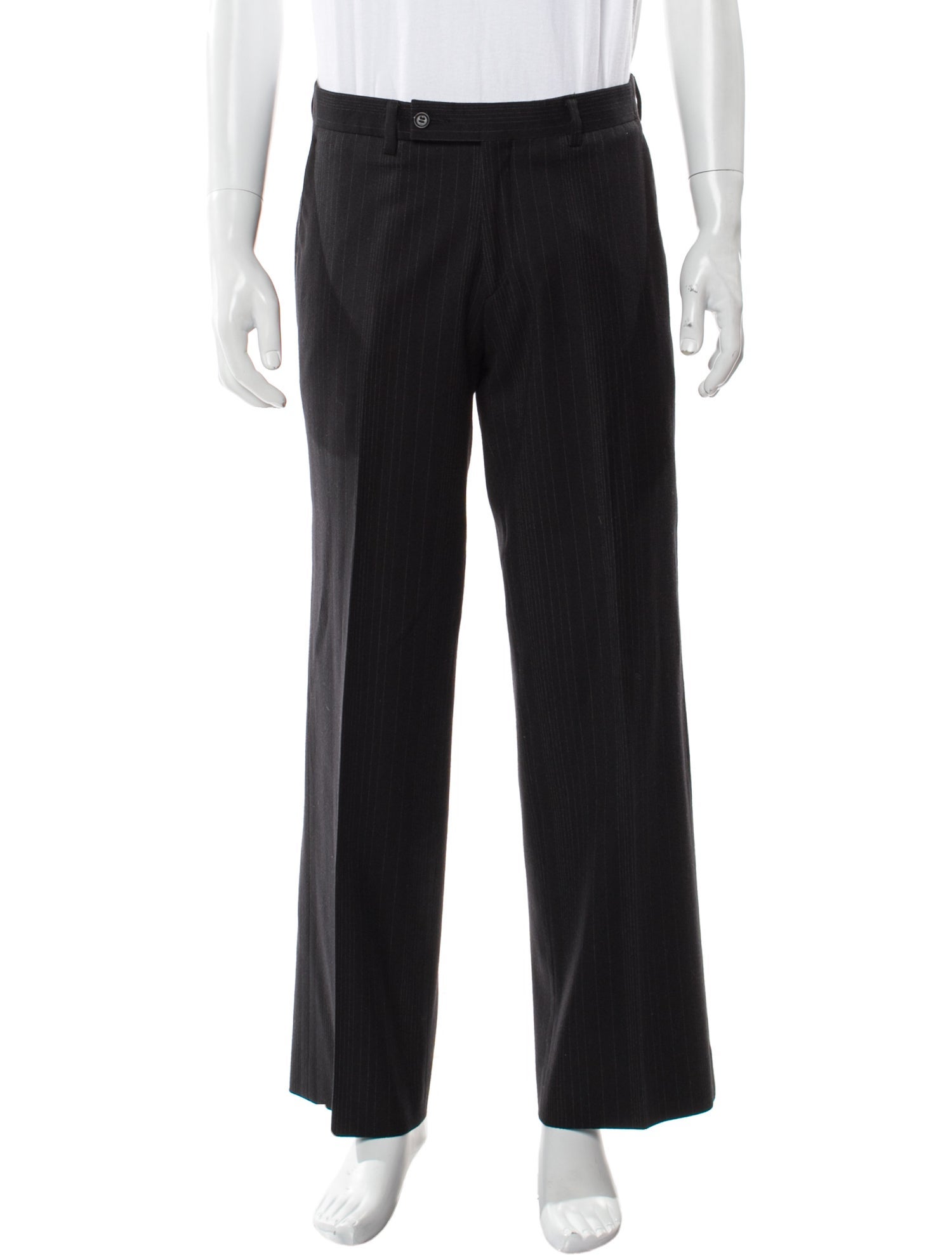 AllSaints Wool Striped Dress pants