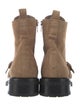 AllSaints Suede Combat Boots