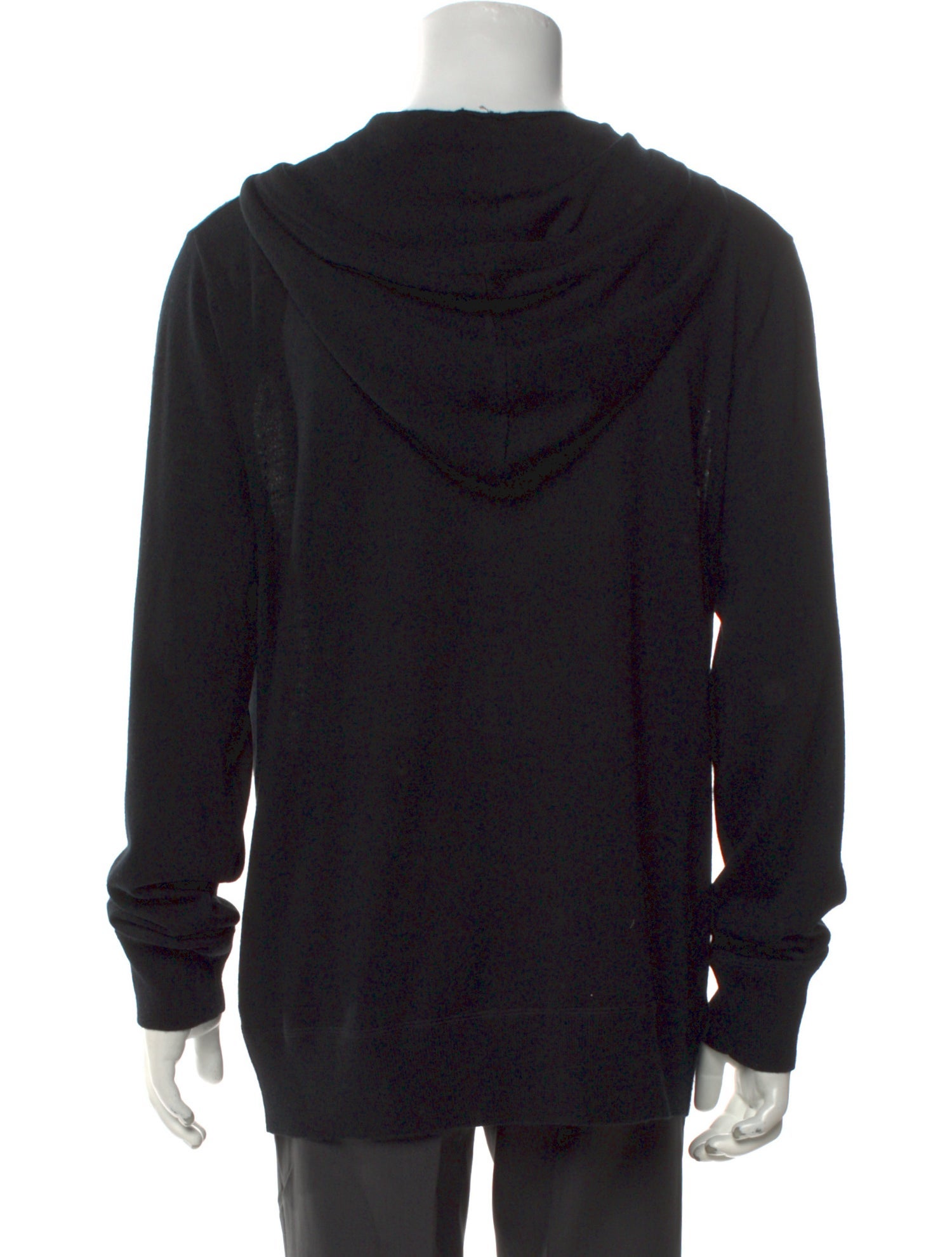 AllSaints Merino Wool V-Neck Hoodie