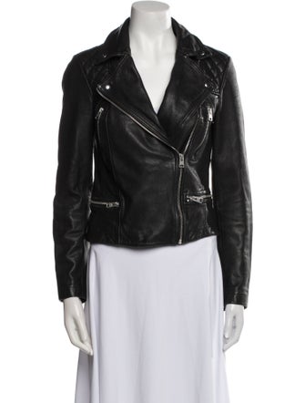 AllSaints Leather Biker Jacket