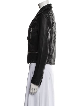 AllSaints Leather Biker Jacket