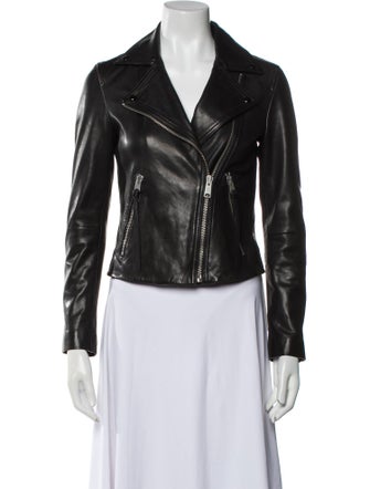 AllSaints Leather Biker Jacket