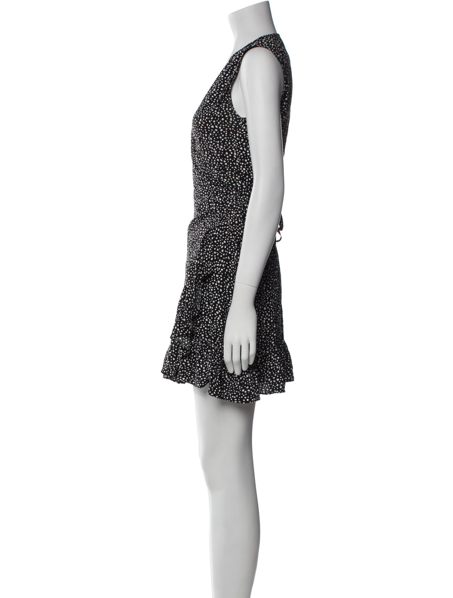 AllSaints Printed Mini Dress