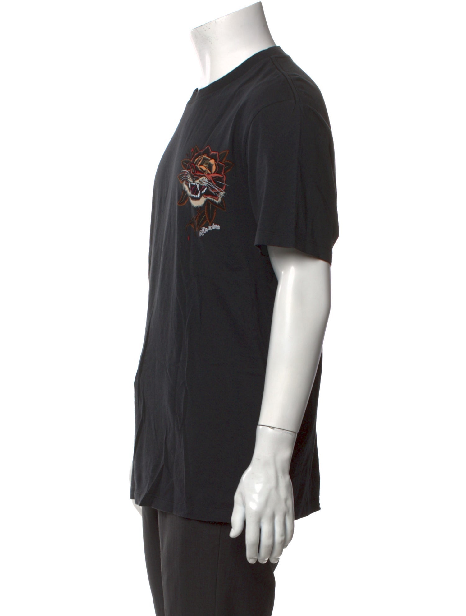 AllSaints Graphic Print Crew Neck T-Shirt