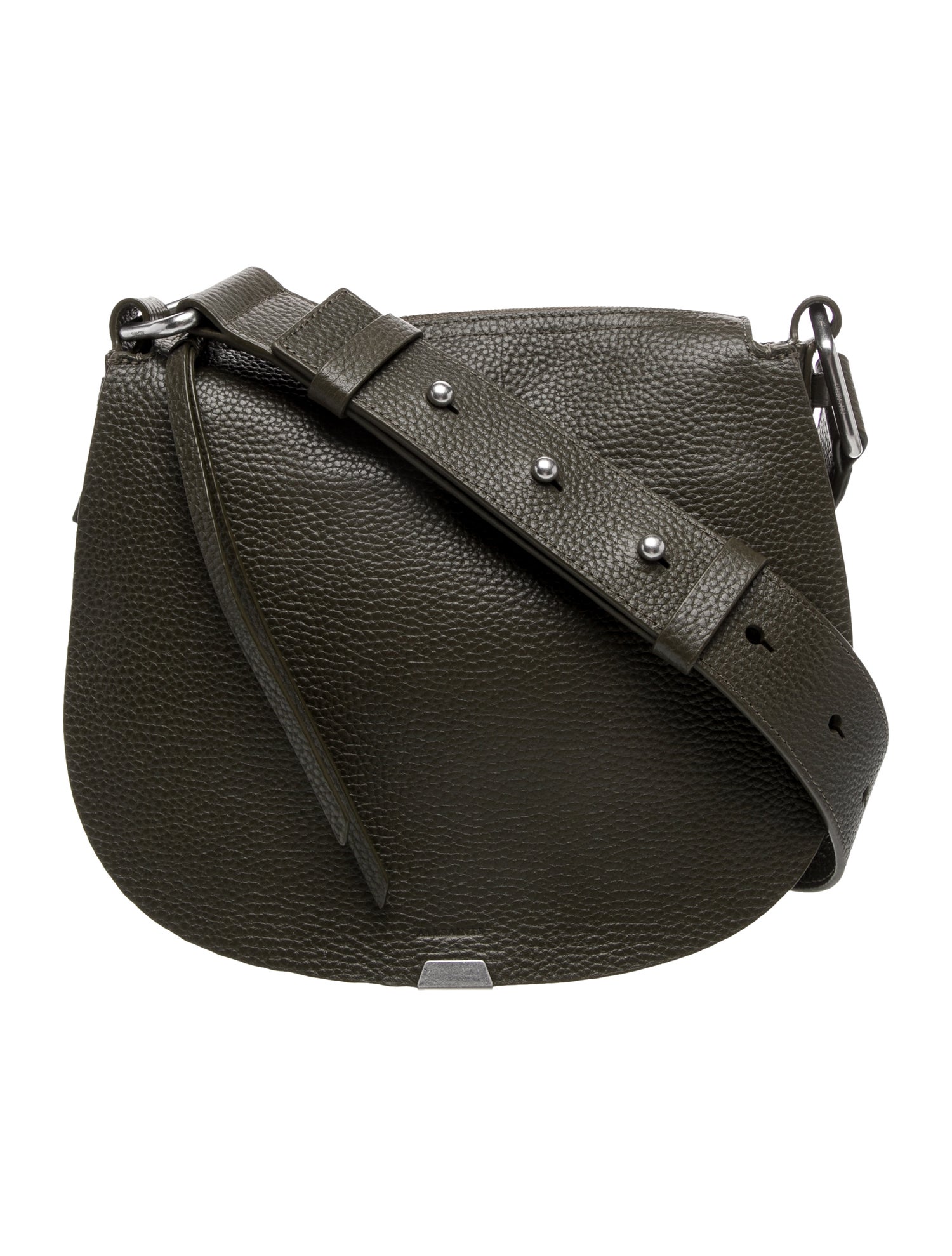 AllSaints Leather Messenger Bag