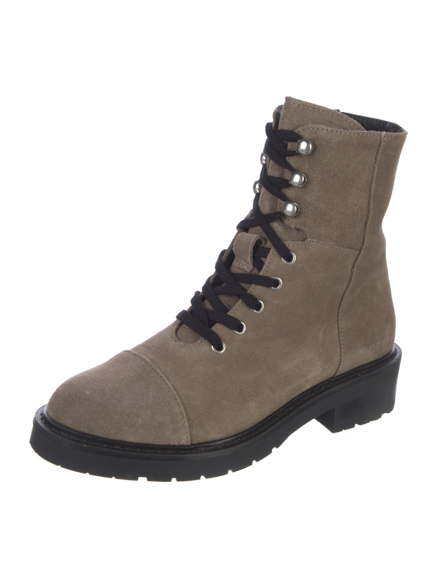 AllSaints Suede Combat Boots
