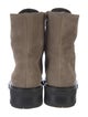 AllSaints Suede Combat Boots