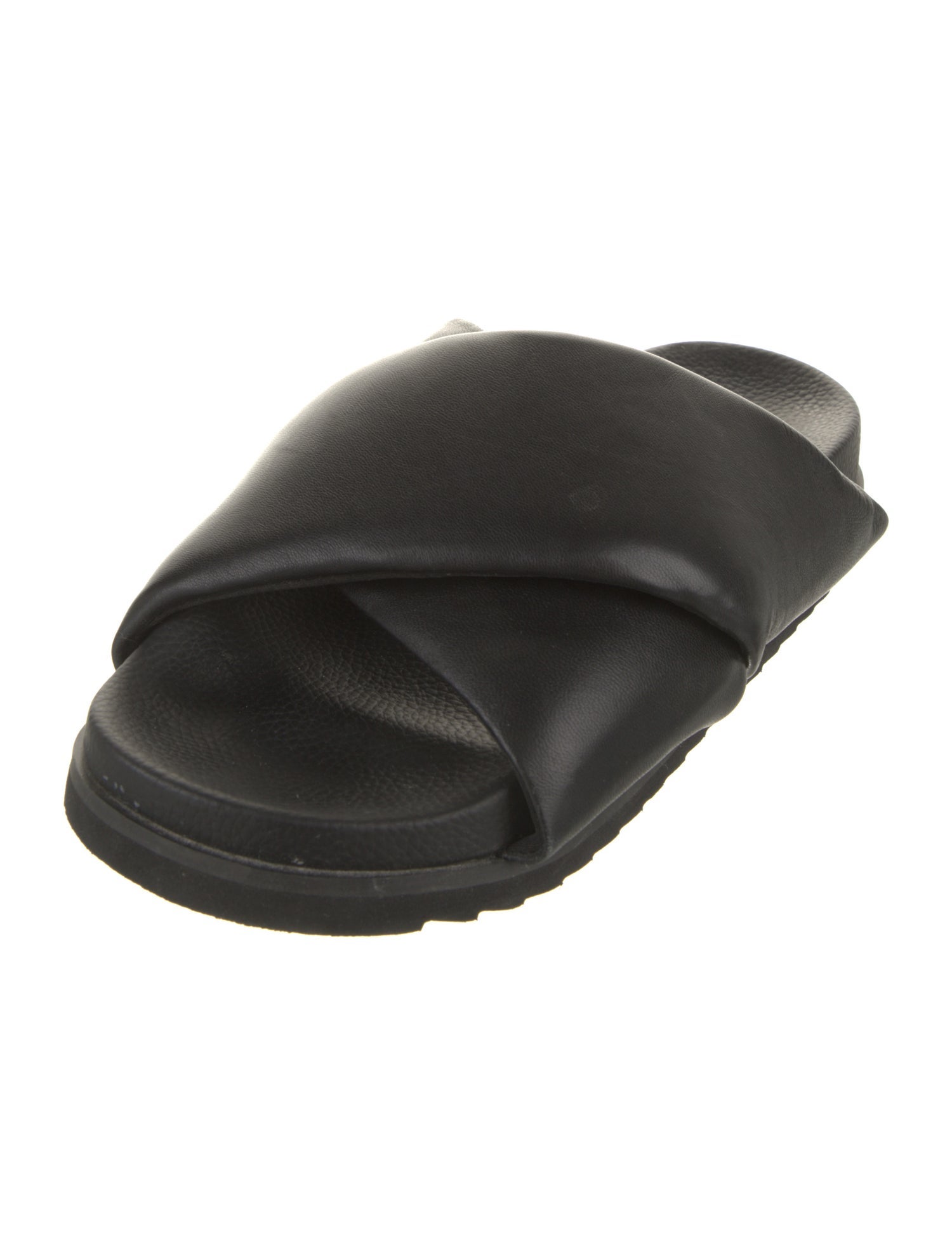 AllSaints Leather Slides